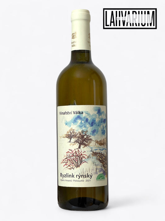 Vinařství Válka, Ryzlink rýnský 2021, polosuché, BIO
